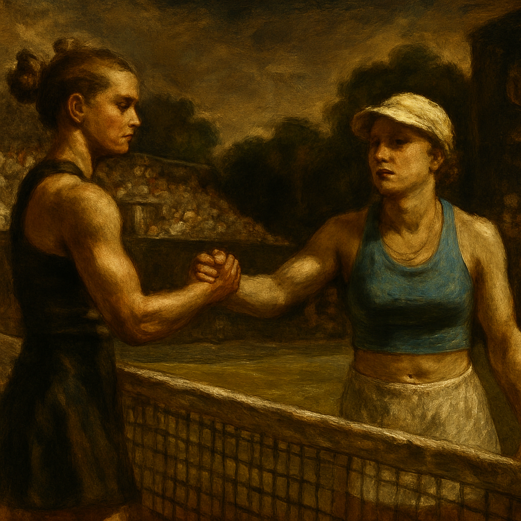 Tennis star apologizes after outburst