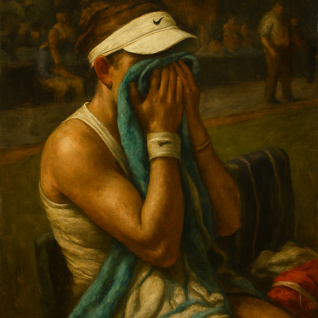 Tennis Pro Weeps After Ranking Plunge
