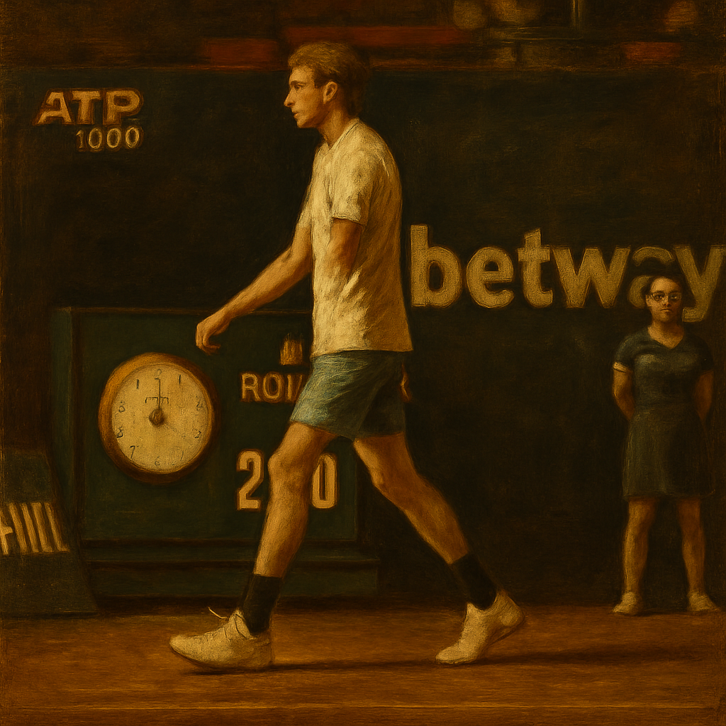 Medvedev exits court amid controversy