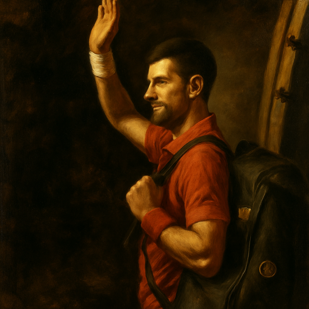 Djokovic's Unusual Gesture After Defeat