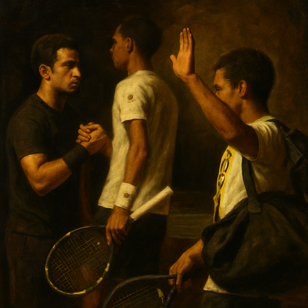 Auger-Aliassime's sudden Swiss Indoors exit