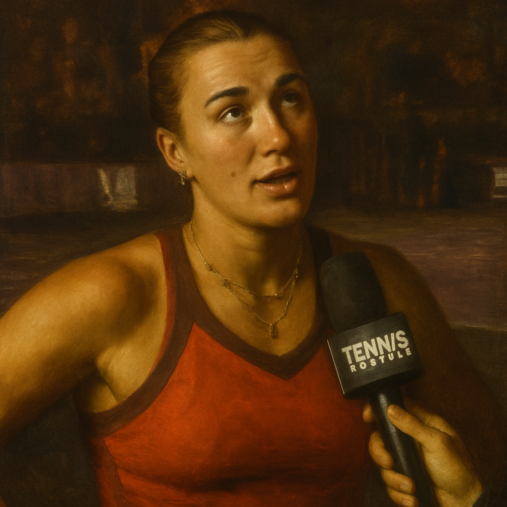 Coach storms out on furious Sabalenka