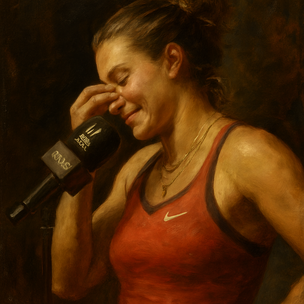 Sabalenka emotional after Finals defeat