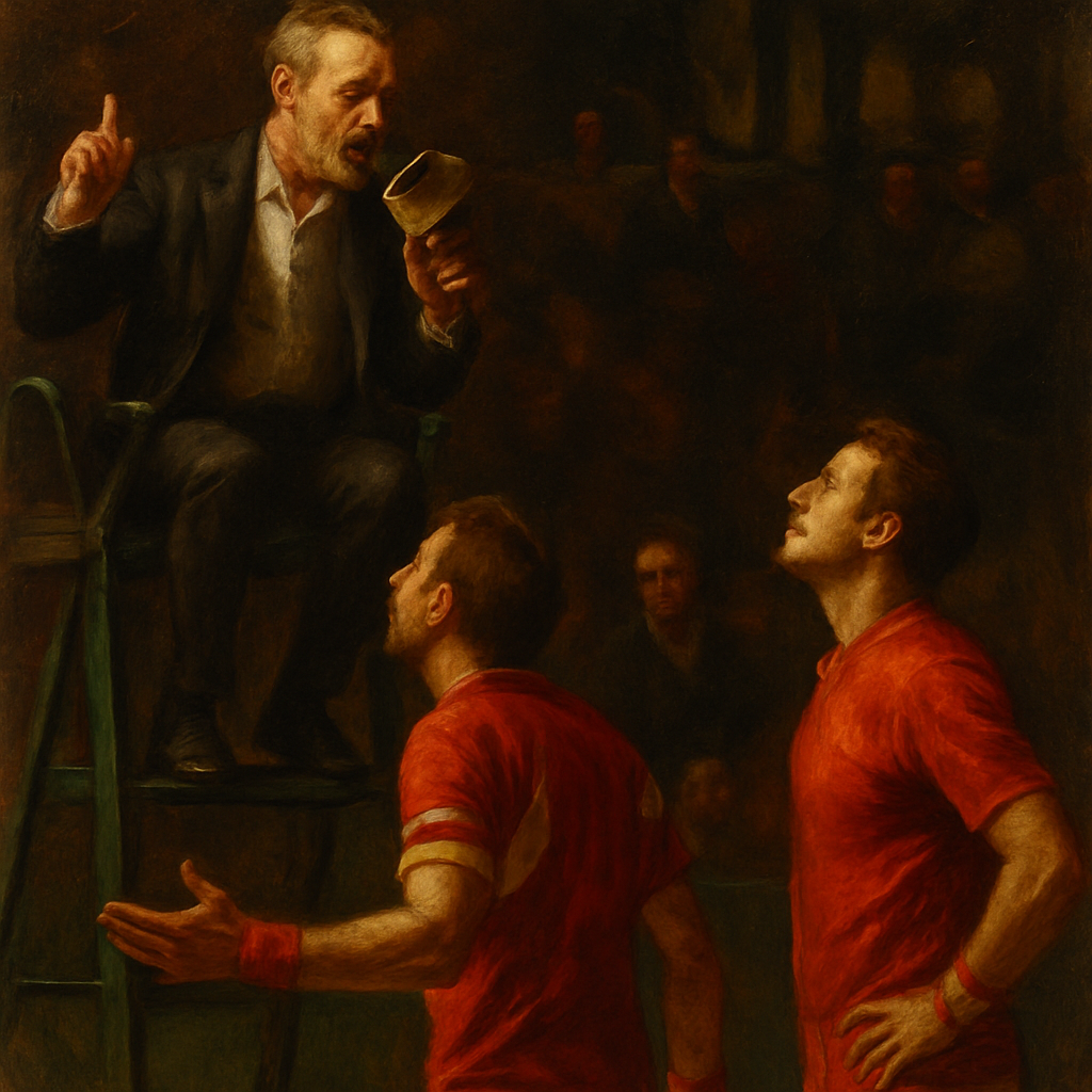 Davis Cup star warned for chair outburst