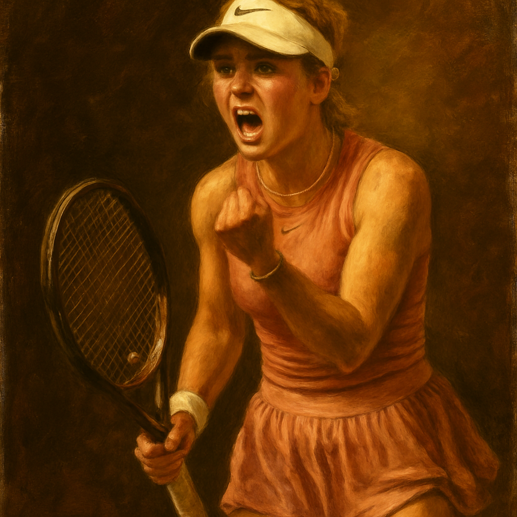 Vogue's Teen Tennis Star with Olympian Mother