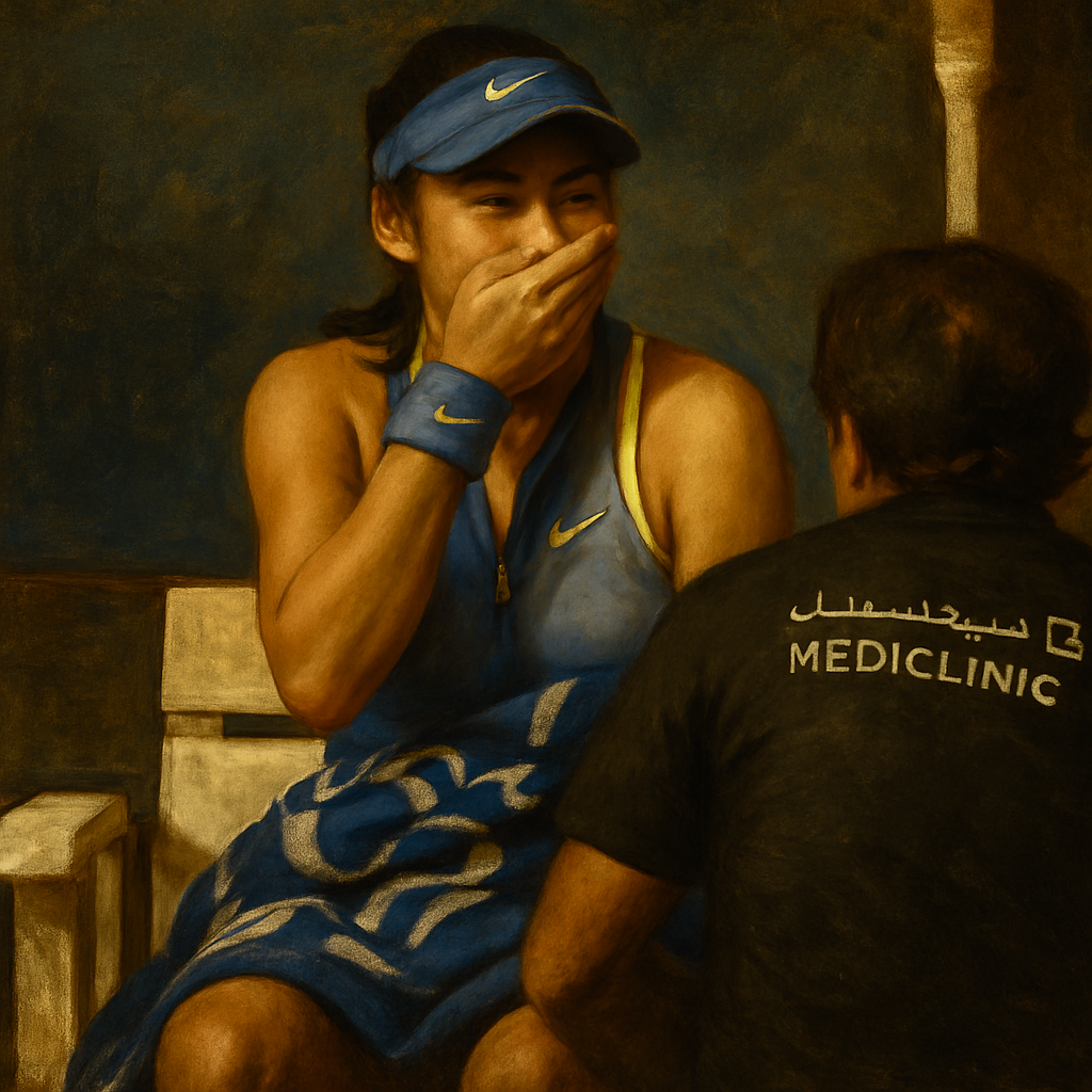 Raducanu's Dubai Exit Sparks Injury Concerns