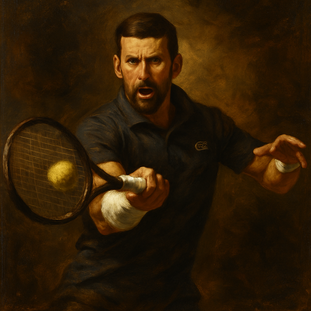 Djokovic Encourages Teen Star Privately