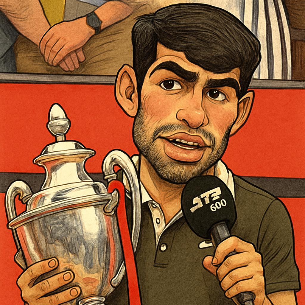 Alcaraz Triumphs Over Queen's Rival