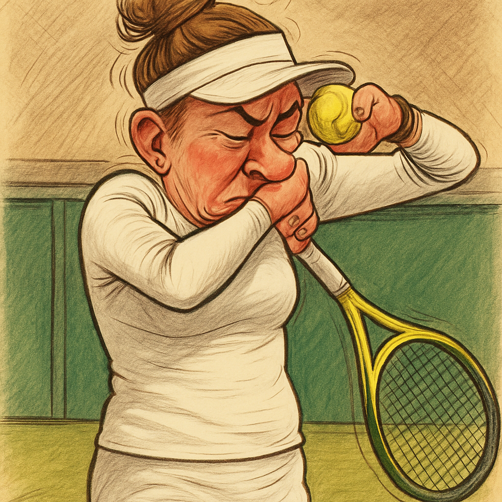 Krejcikova's tearful exit after energy loss