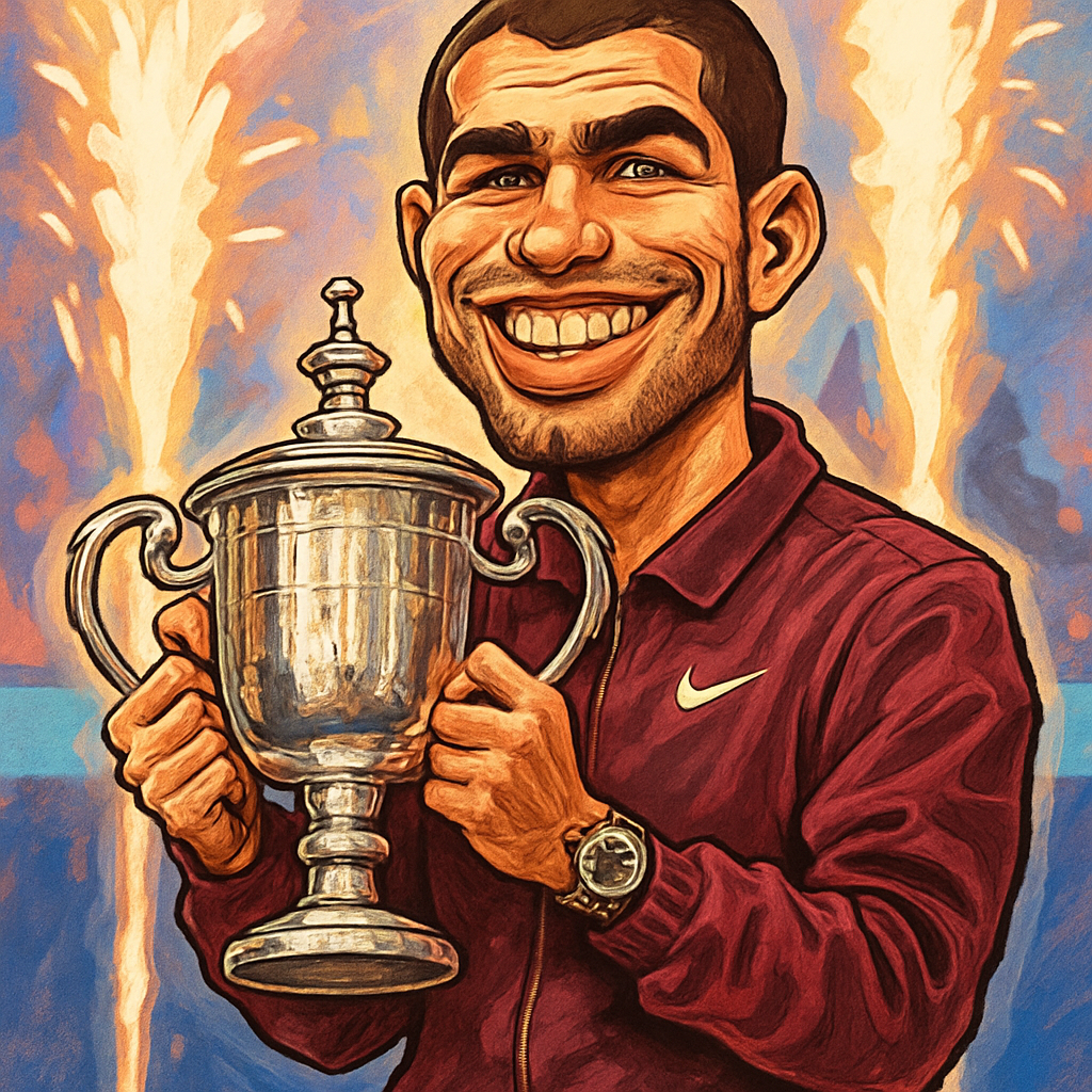Alcaraz Dominates Sinner in US Open Final