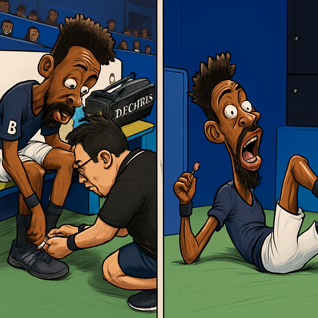 Monfils Explains Match Retirement and Withdrawal