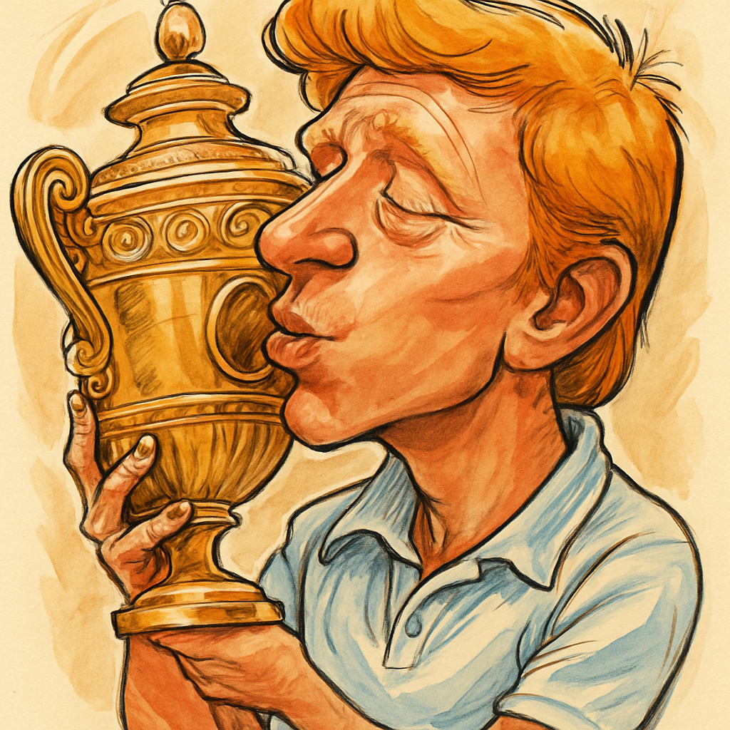 Becker's Wimbledon victory at 17