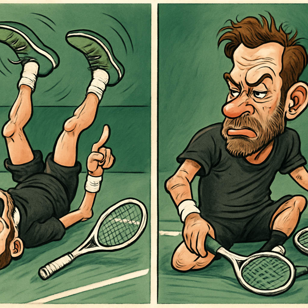 Shoe mishap costs crucial Paris Masters point