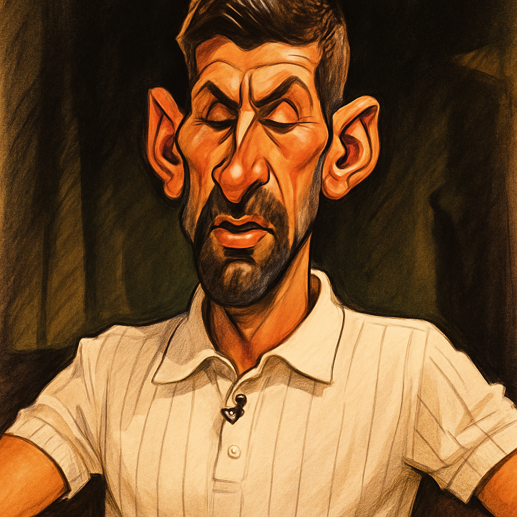 Djokovic's emotional tribute to death