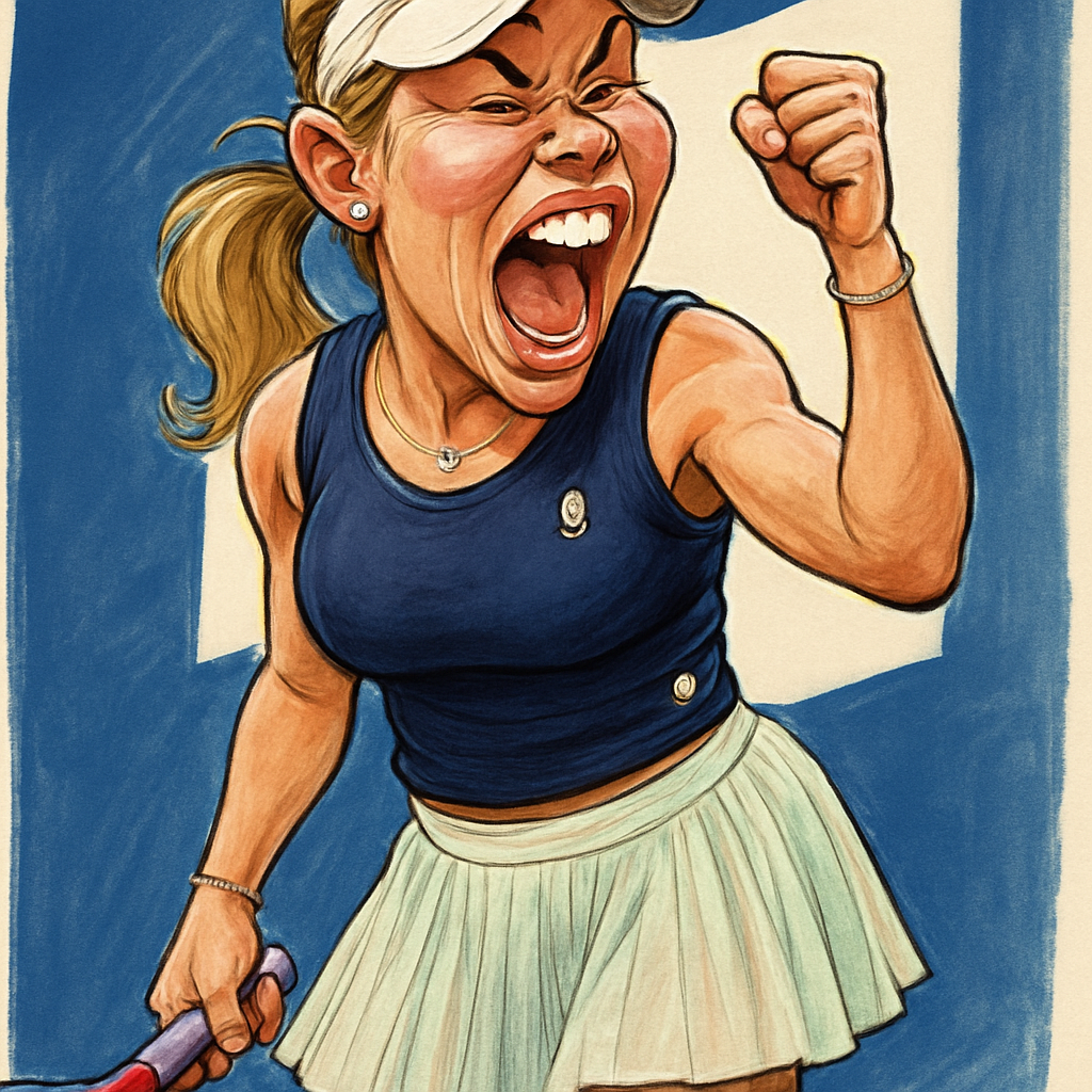 Tennis pros help Collins find husband