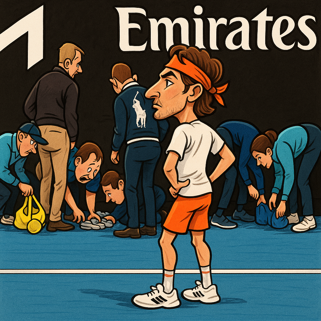 Ball Kid Illness Halts Australian Open Again