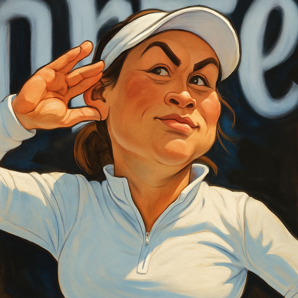 Putintseva Silences Crowd with Rabbit Song