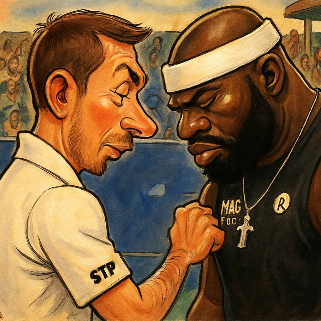 Umpire's shirt drawing sparks crowd outrage