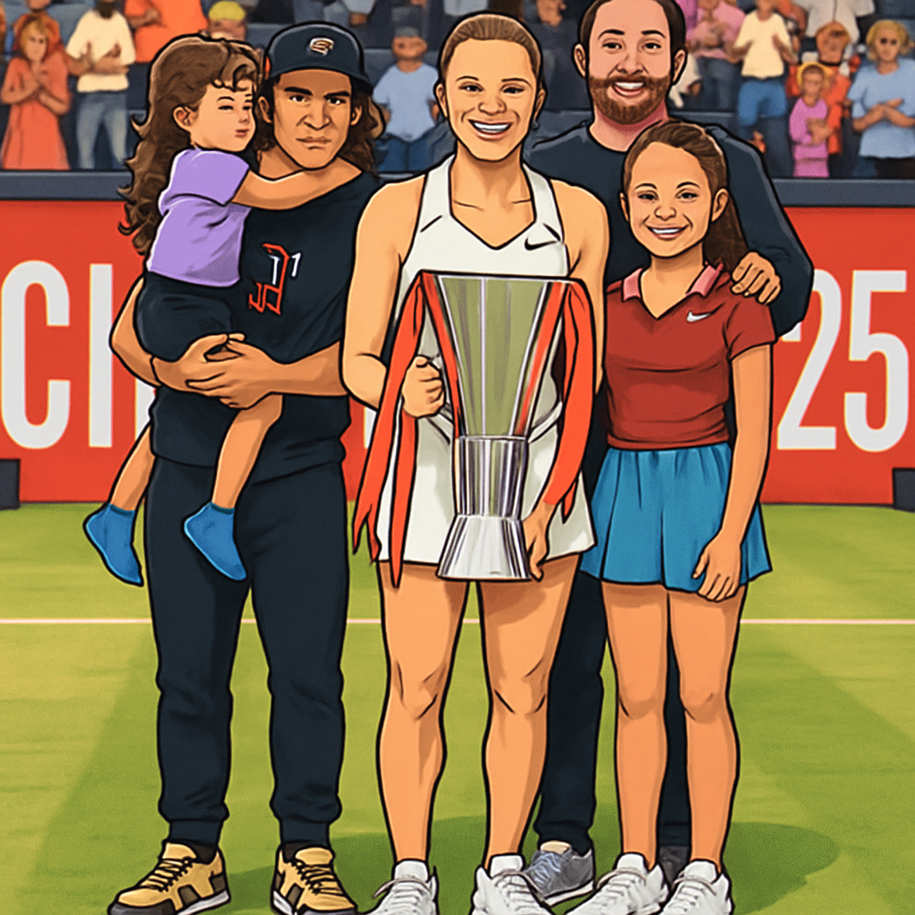 Maria's Daughter Inspires Tennis Continuation