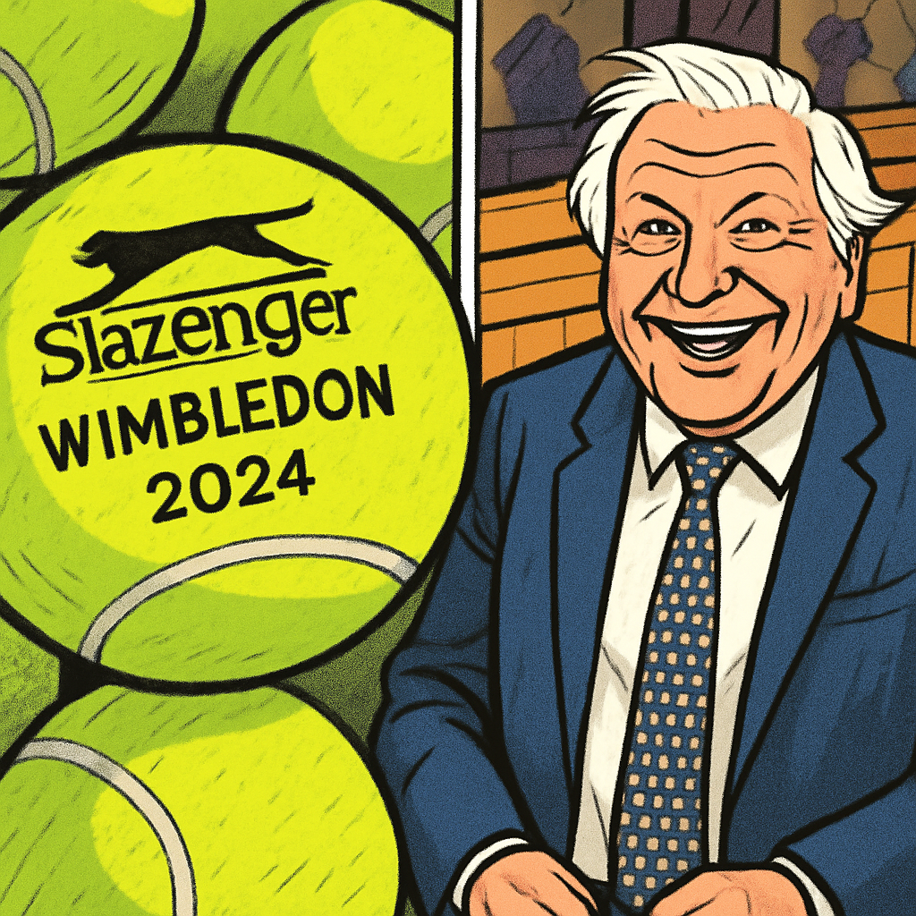 Why tennis balls glow yellow