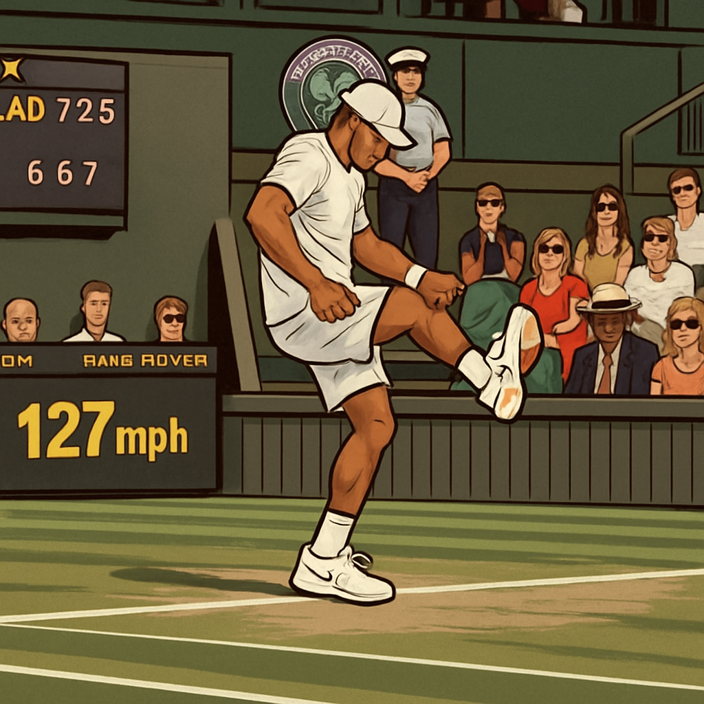 Djokovic's Racket Tantrum at Wimbledon