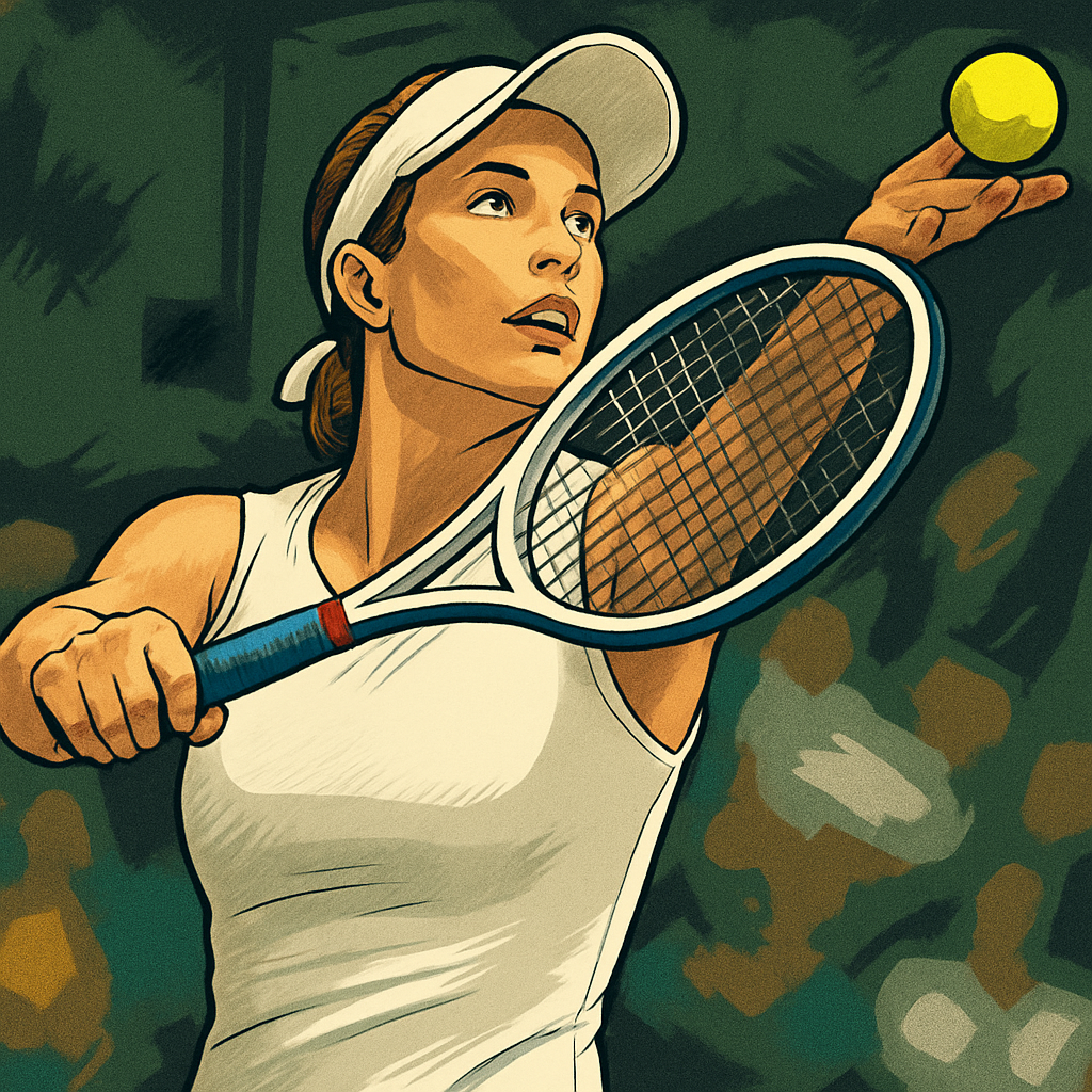 Wimbledon star's early career cameraman scare