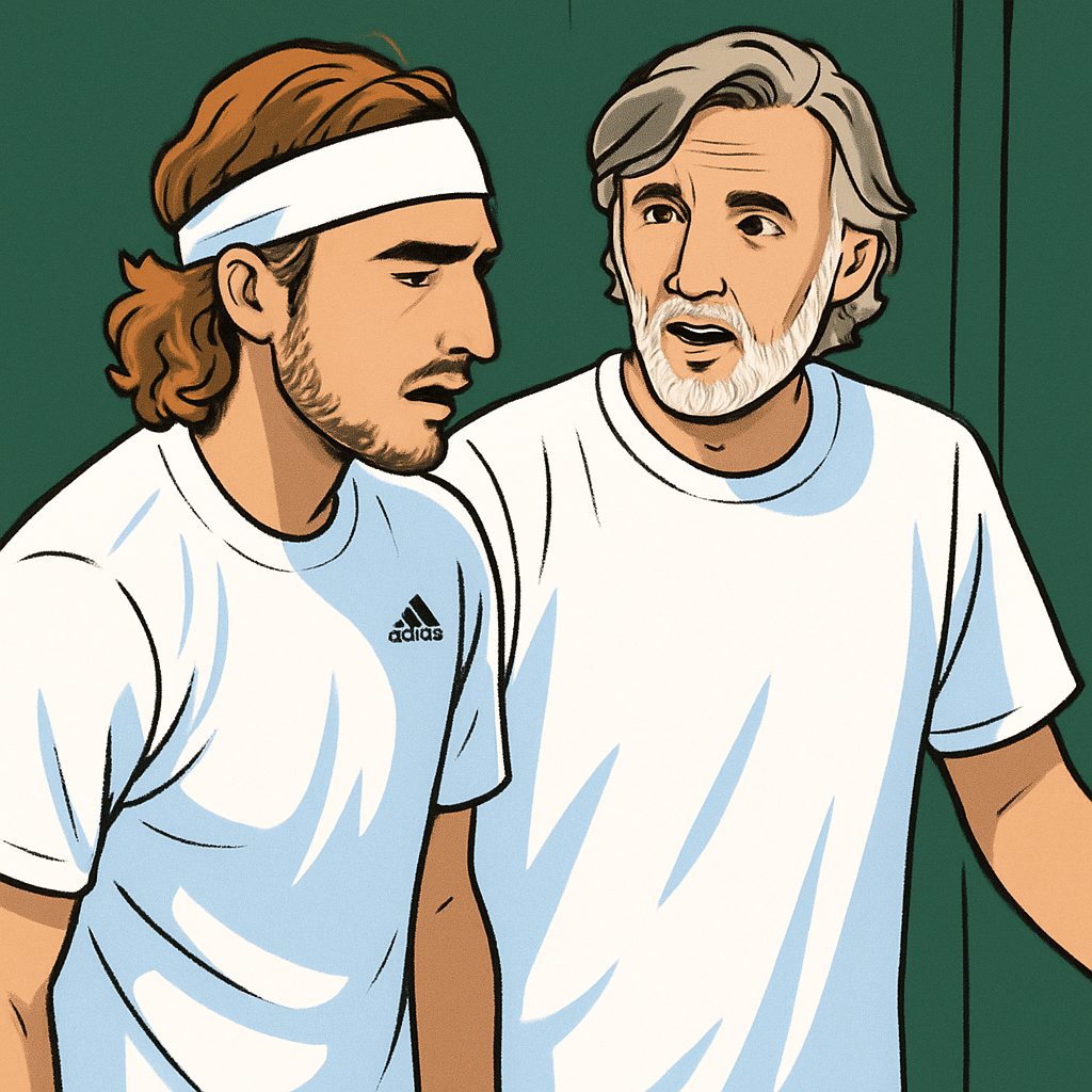Tsitsipas splits with coach Ivanisevic