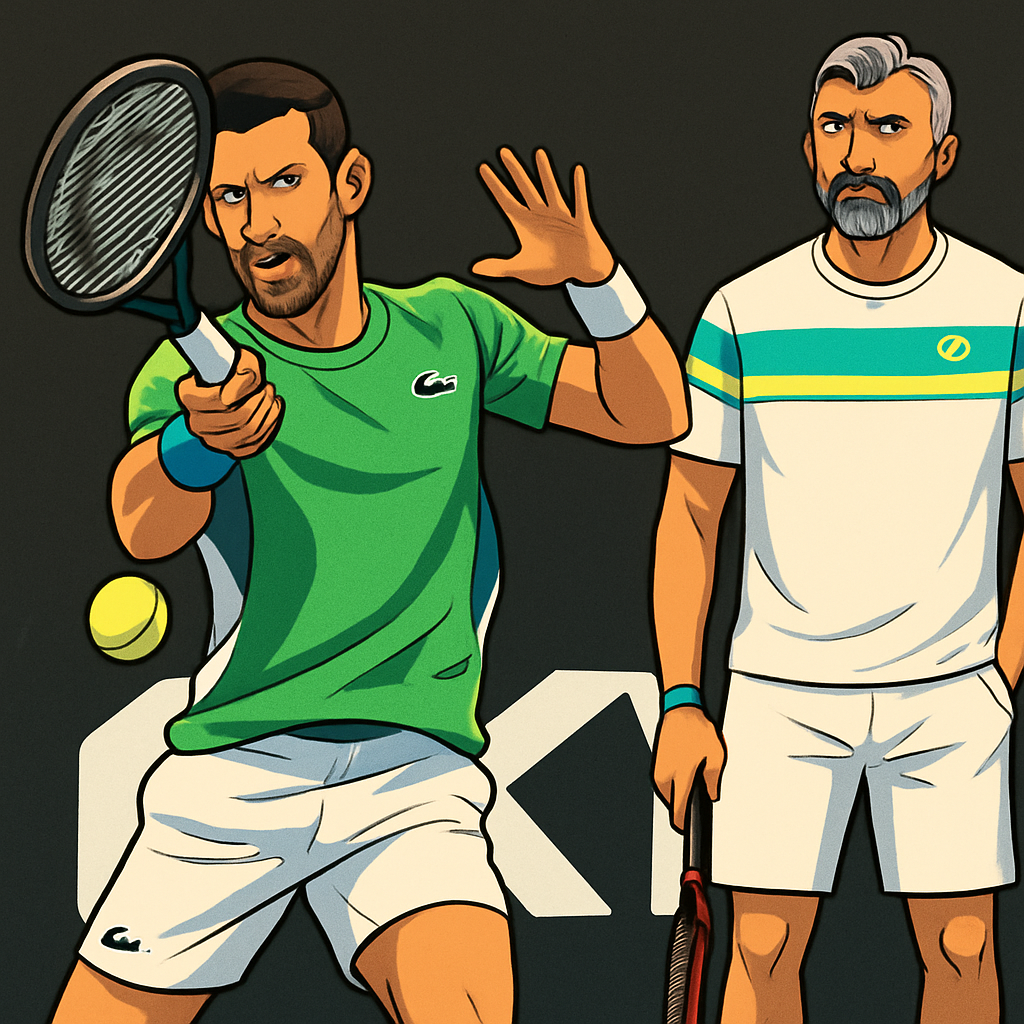 Djokovic's candid revelation amid coach drama