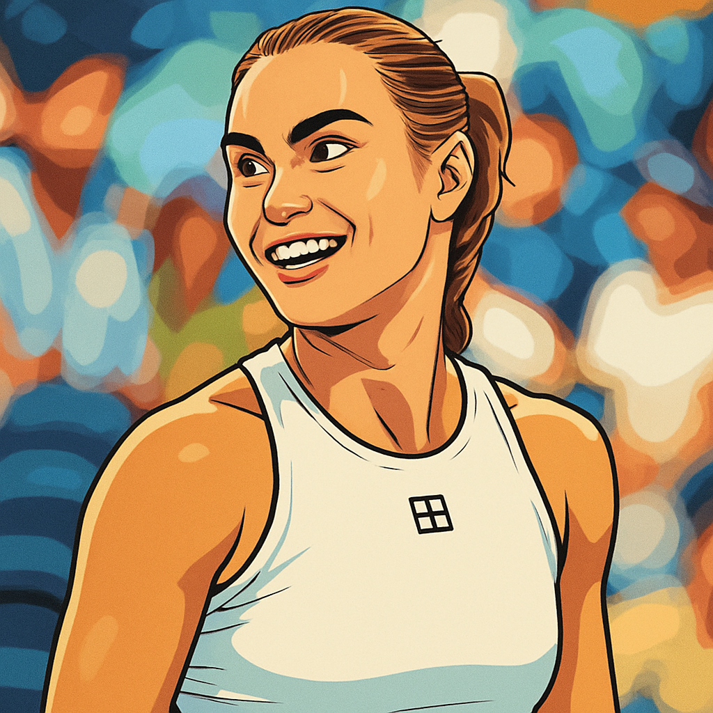 Sabalenka's 50th Victory Advances Her