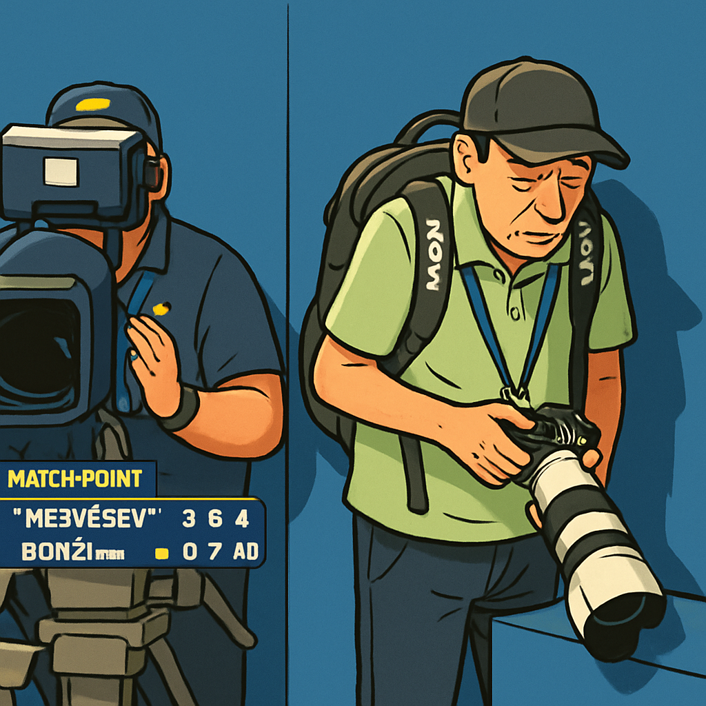 Photographer Breaks Silence on Medvedev Incident