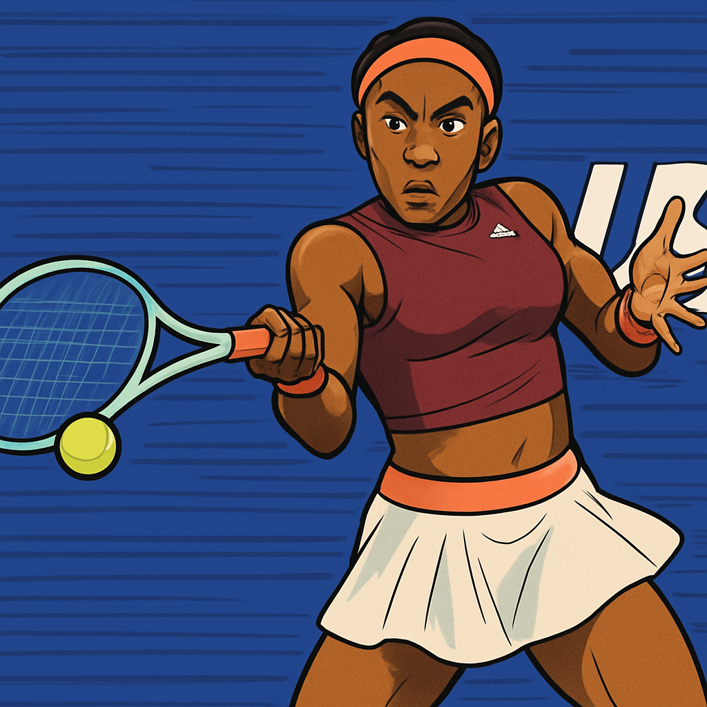 Gauff Osaka Clash in Emotional Showdown