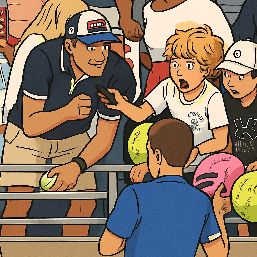 US Open Star Condemns Disgusting Child Incident