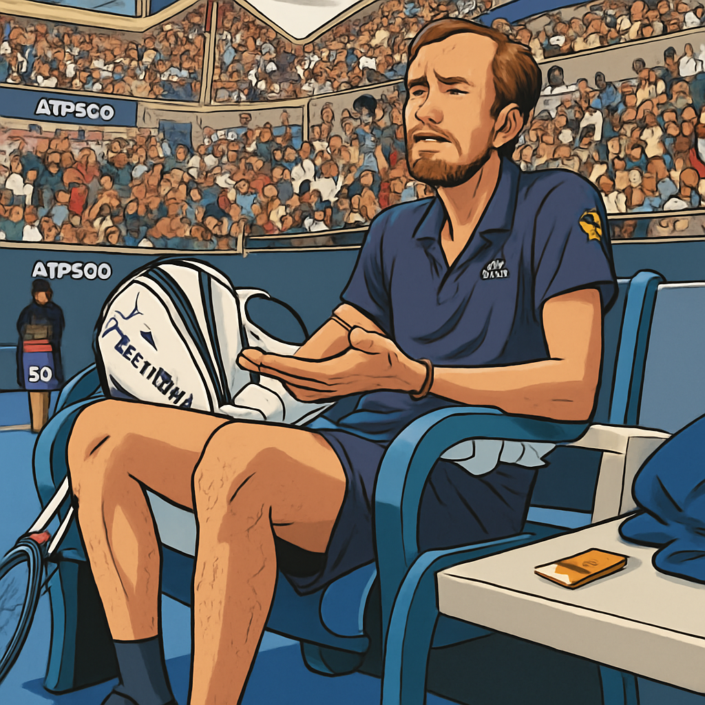 Medvedev's fiery China Open outburst