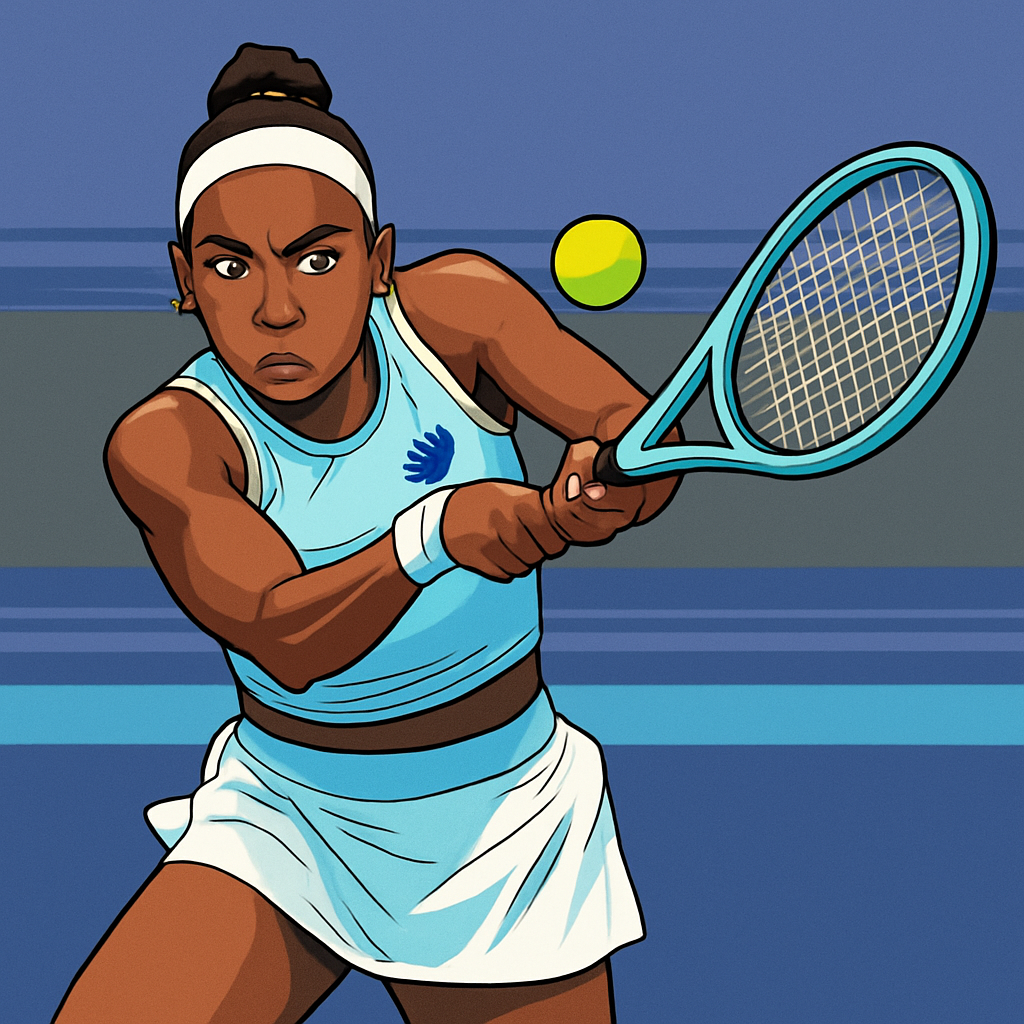 Coco Gauff's swift Wuhan Open victory