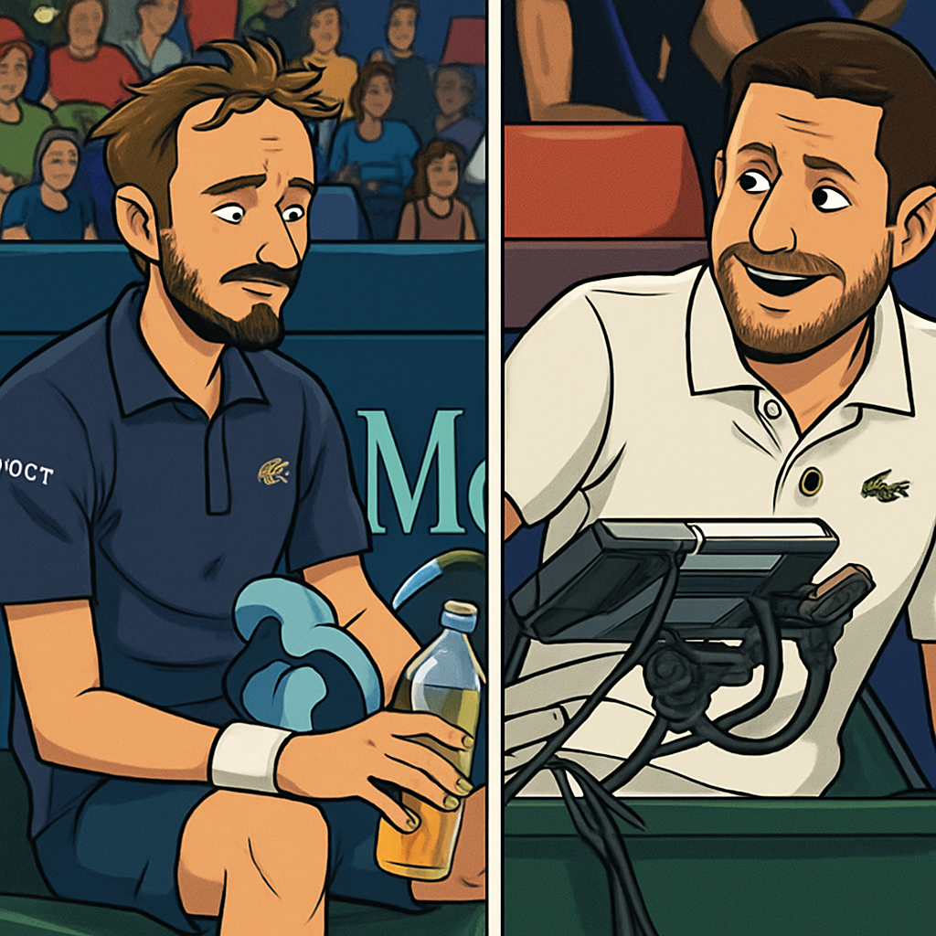 Fan ejection disrupts Medvedev Shanghai match