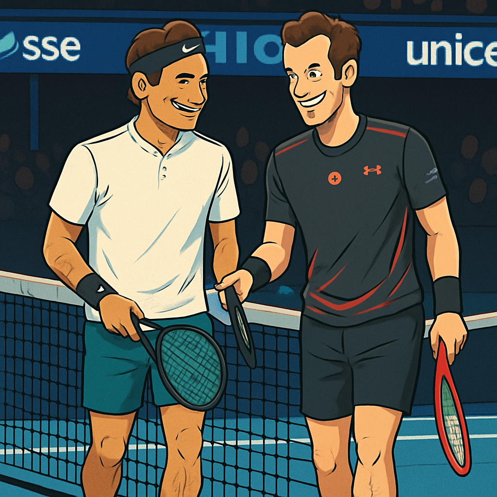 Murray Teases Federer's Tennis Comeback