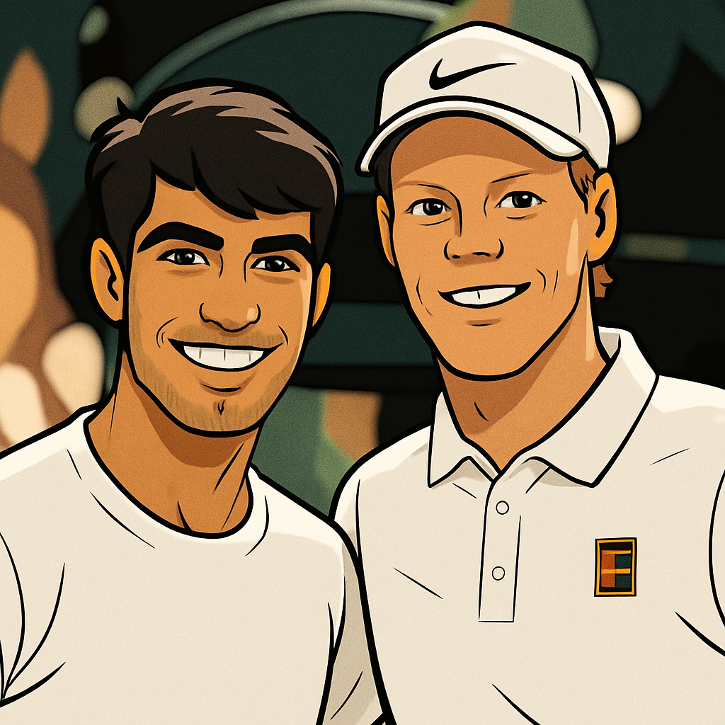 Alcaraz vs Sinner in Korea exhibition