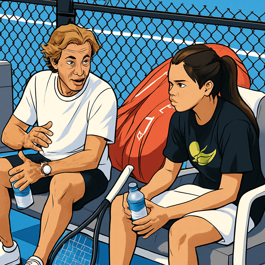 Emma Raducanu's Team Amid Turmoil