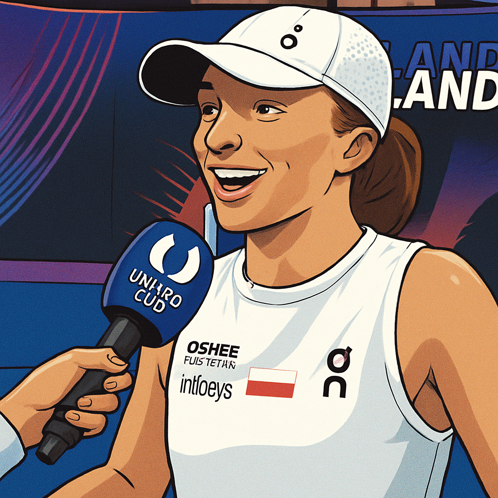 Swiatek Apologizes for On-Court Comments