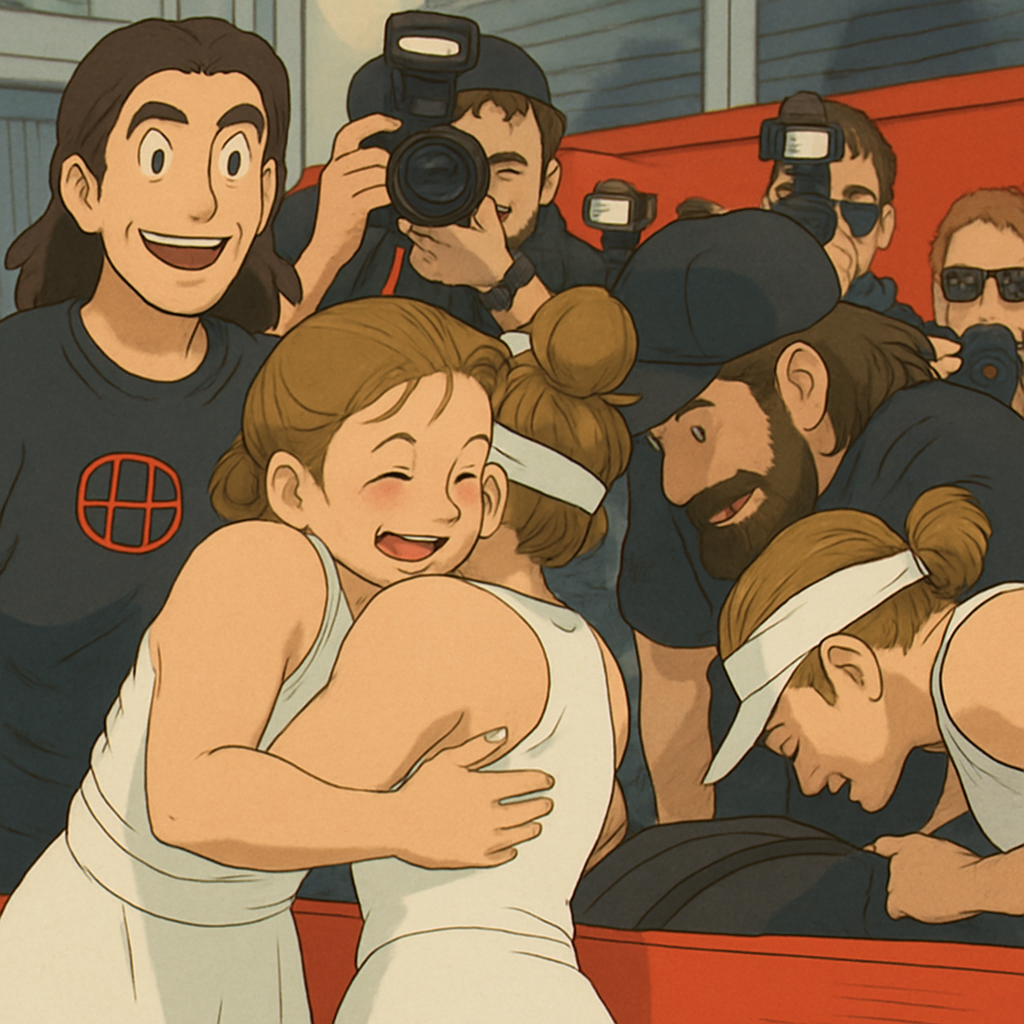 Maria's tearful reunion post Queen's victory