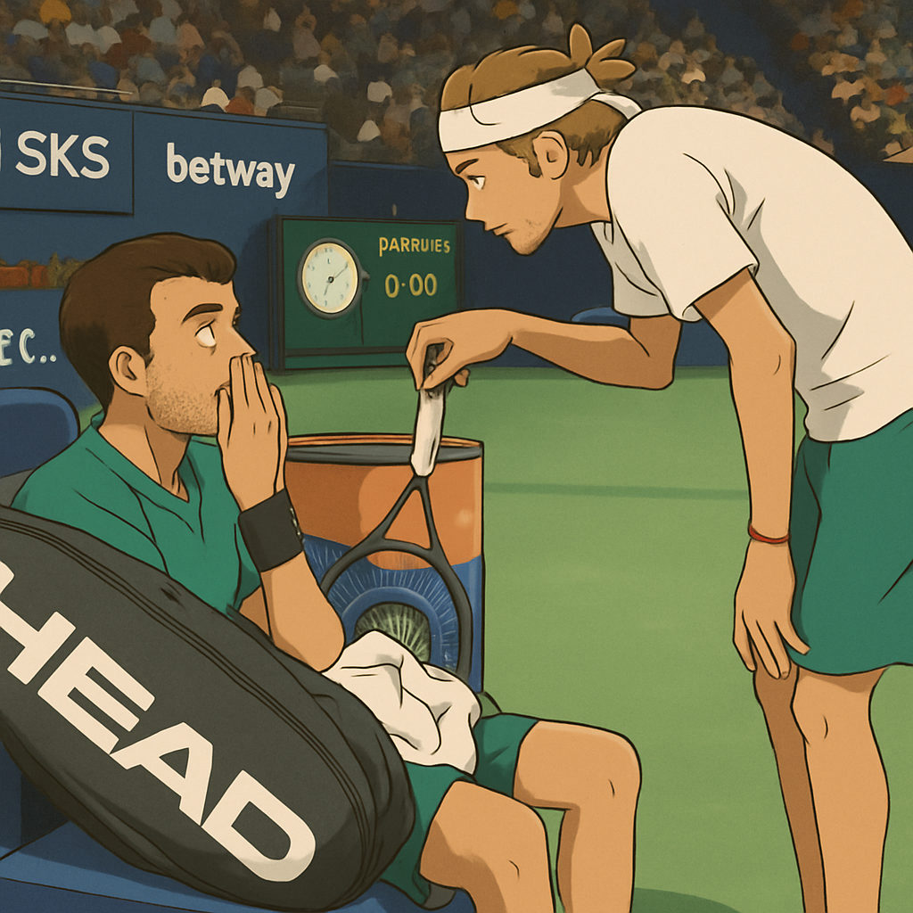 Zverev's Kind Act Precedes Opponent's Exit