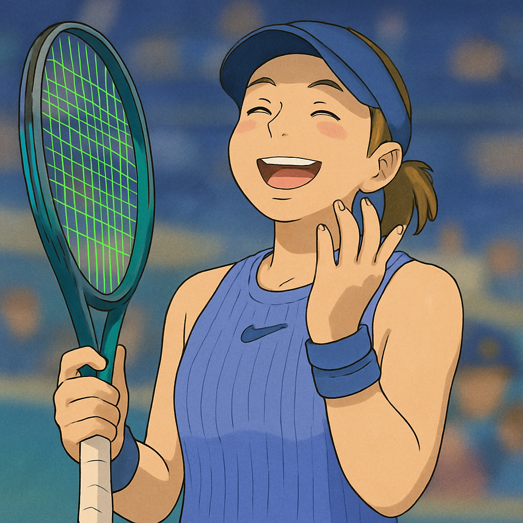 Anisimova rallies to face Sabalenka