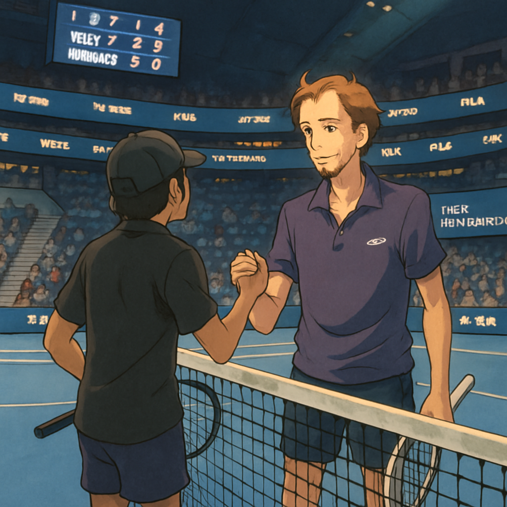 Medvedev's sudden match retirement drama