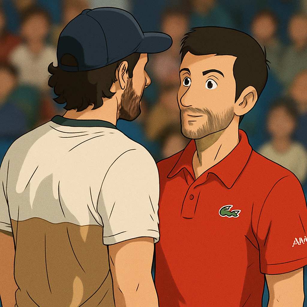 Djokovic's heartfelt net message