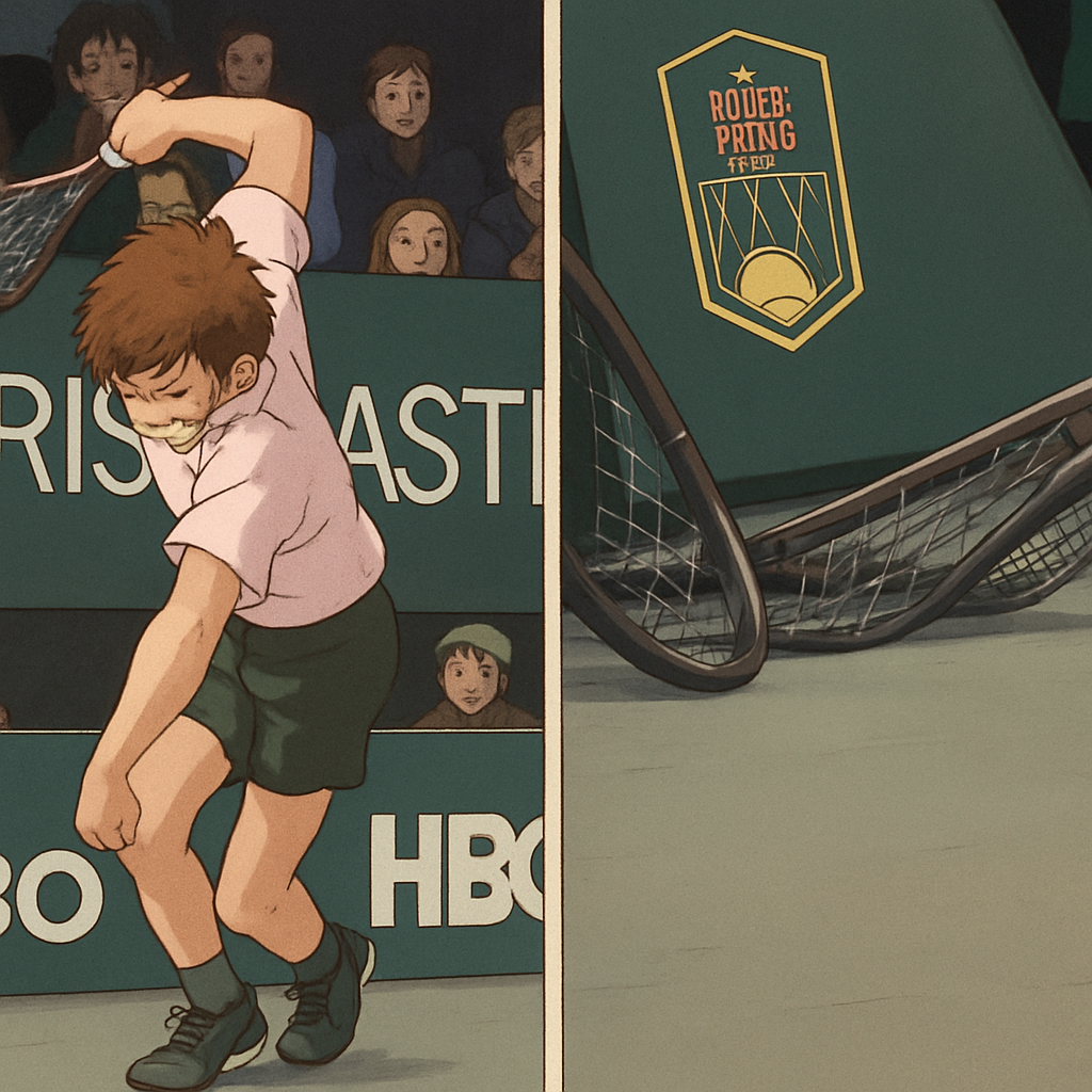 Bublik smashes racket, delays Paris match