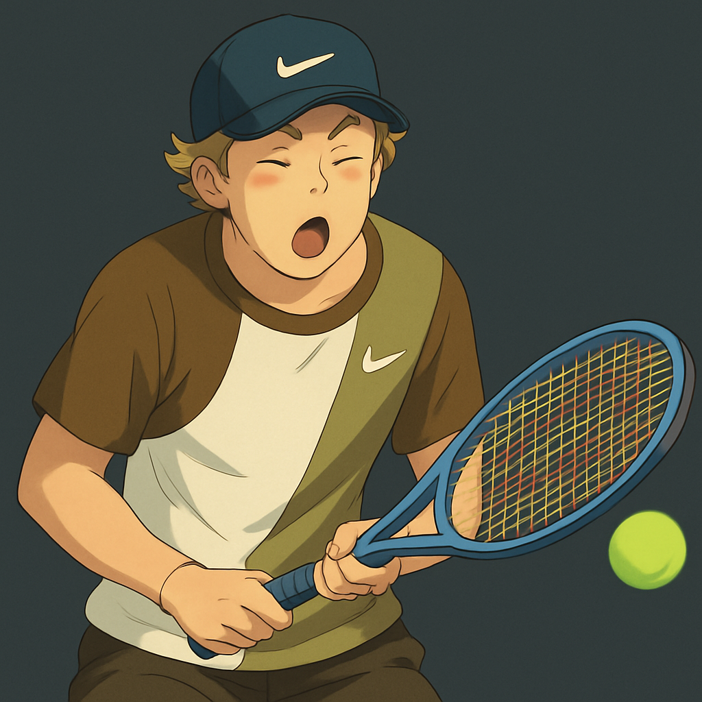 Tennis Legend's Son Exits Early