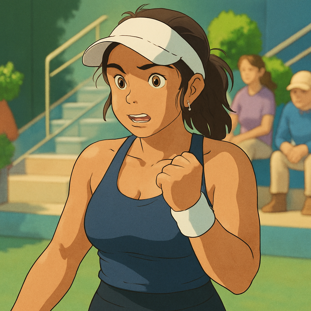 Tennis Pro's Fiery Farewell at 25