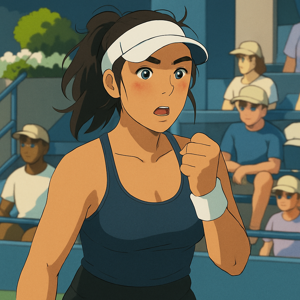 Retired Tennis Star Tackles New Sport