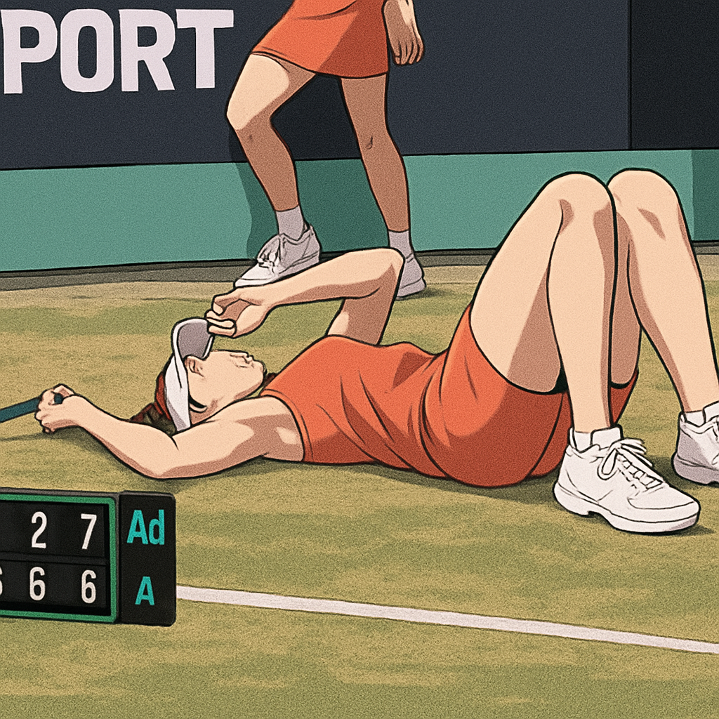 Tennis hero overcomes 11 match points