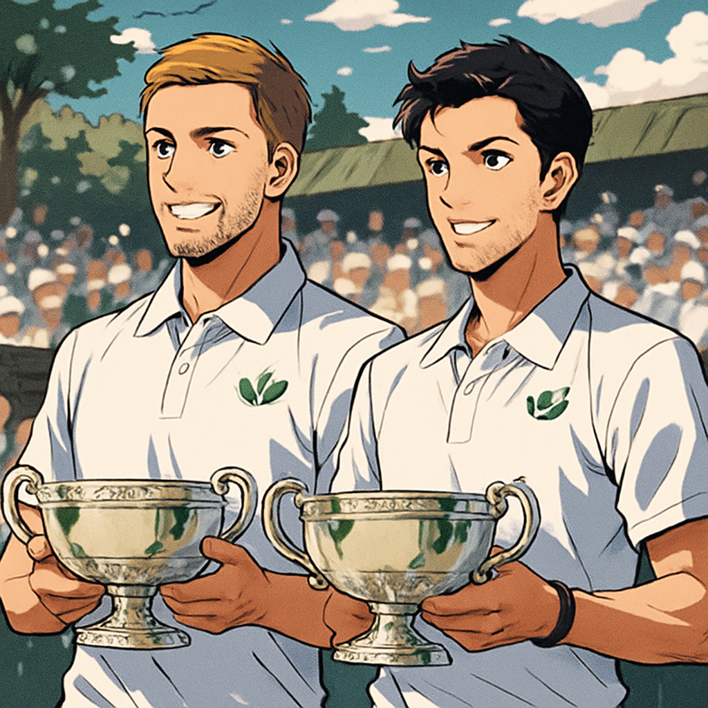 Glasspool & Cash's Unique Victory Celebrations